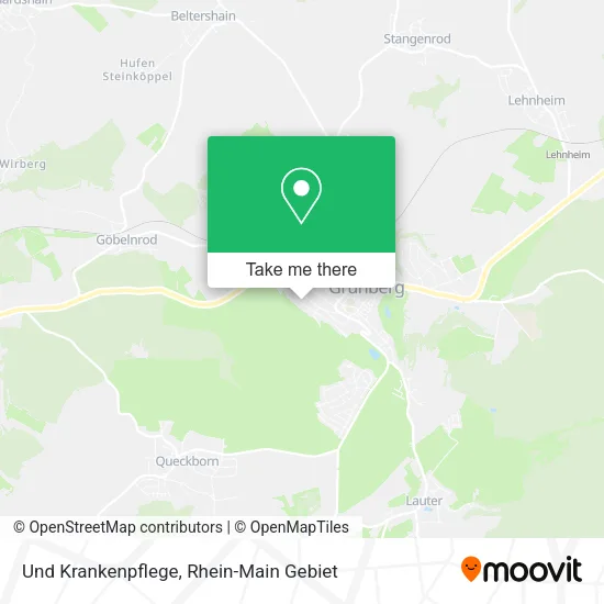 Карта Und Krankenpflege