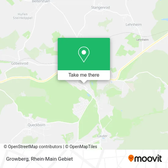 Growberg map