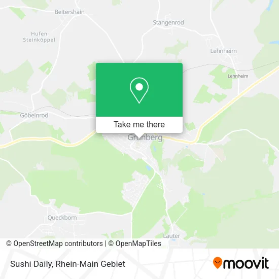 Карта Sushi Daily