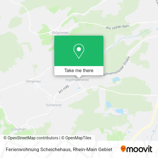 Карта Ferienwohnung Scheichehaus