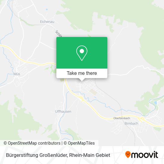 Карта Bürgerstiftung Großenlüder