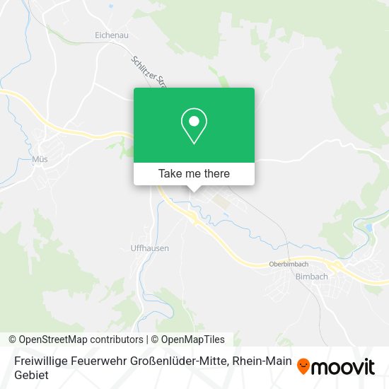 Карта Freiwillige Feuerwehr Großenlüder-Mitte