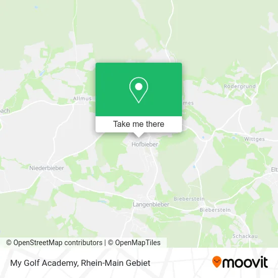 Карта My Golf Academy