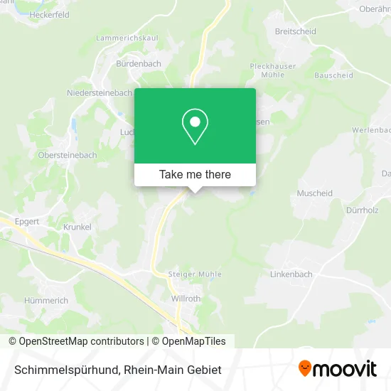 Карта Schimmelspürhund