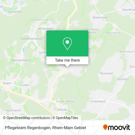 Карта Pflegeteam Regenbogen