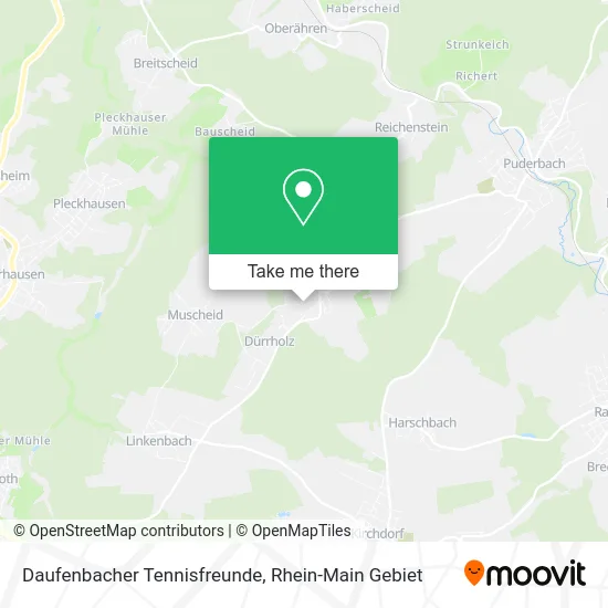 Карта Daufenbacher Tennisfreunde