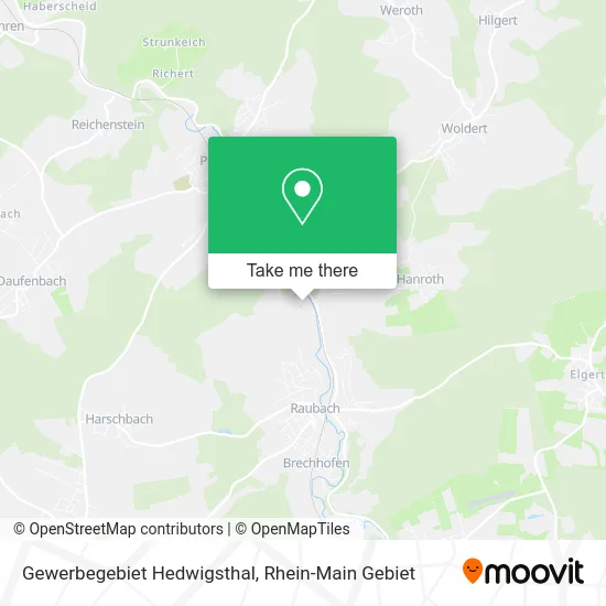 Карта Gewerbegebiet Hedwigsthal