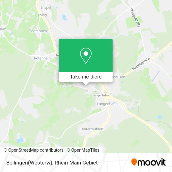 Карта Bellingen(Westerw)