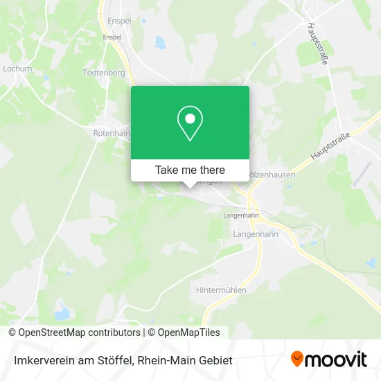 Карта Imkerverein am Stöffel
