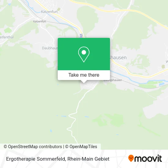 Карта Ergotherapie Sommerfeld