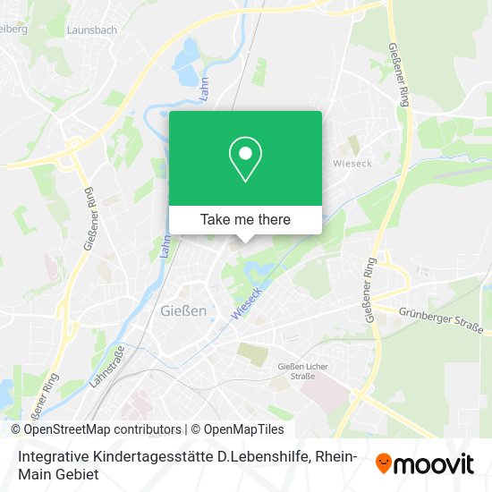 Карта Integrative Kindertagesstätte D.Lebenshilfe