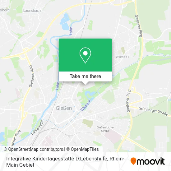 Карта Integrative Kindertagesstätte D.Lebenshilfe