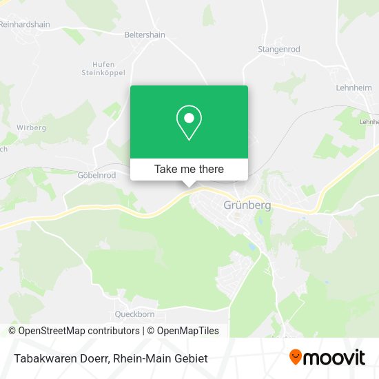 Tabakwaren Doerr map