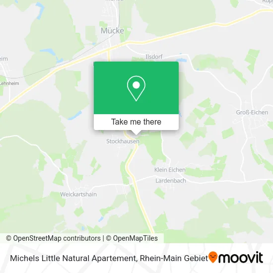 Карта Michels Little Natural Apartement