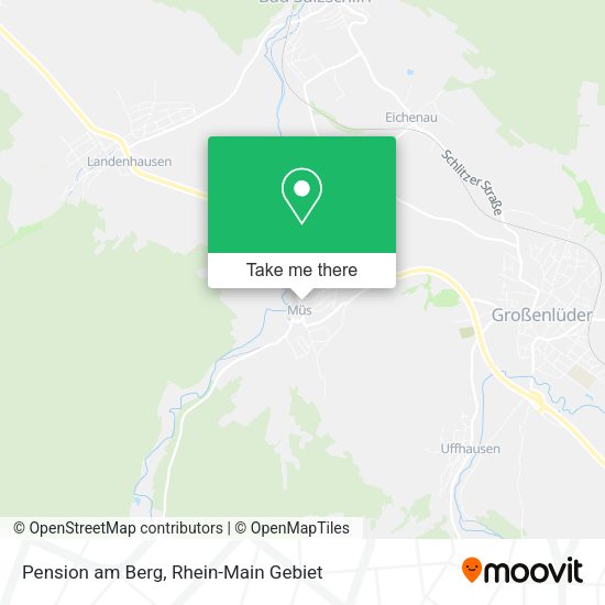 Карта Pension am Berg