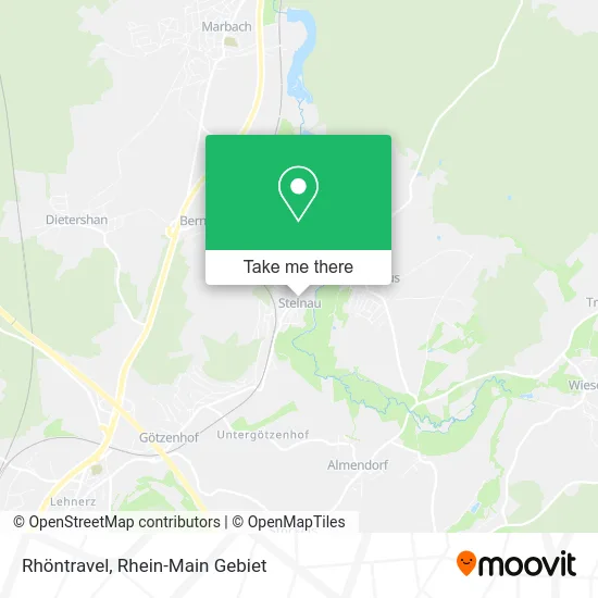 Карта Rhöntravel