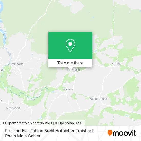 Карта Freiland-Eier Fabian Brehl Hofbieber-Traisbach