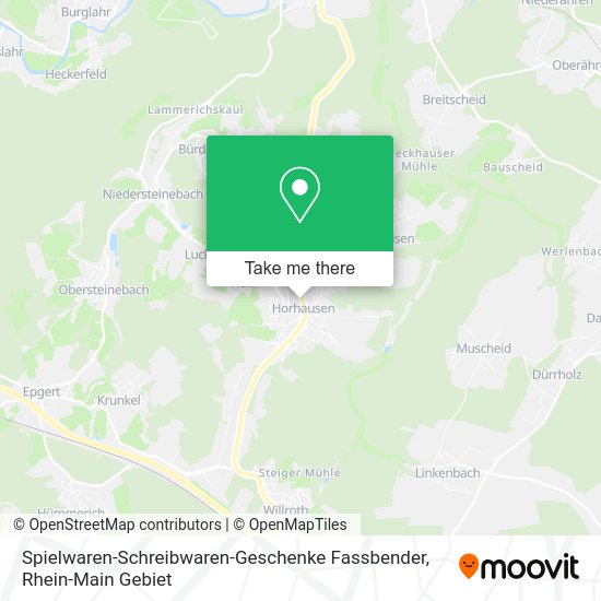 Карта Spielwaren-Schreibwaren-Geschenke Fassbender