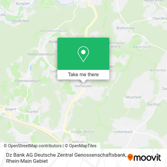 Карта Dz Bank AG Deutsche Zentral Genossenschaftsbank
