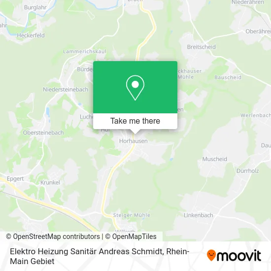 Карта Elektro Heizung Sanitär Andreas Schmidt