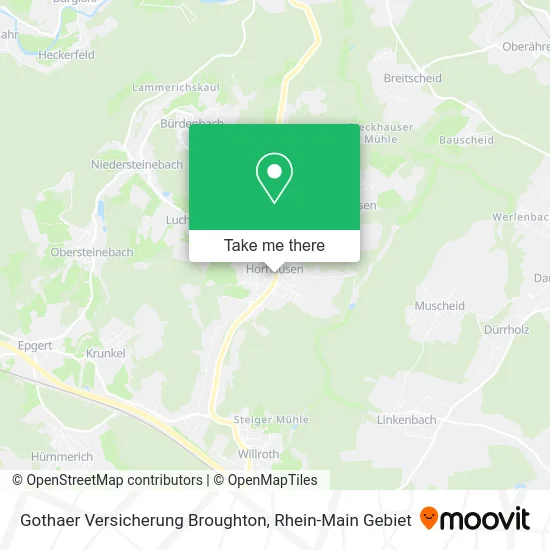Карта Gothaer Versicherung Broughton