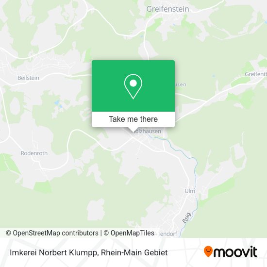 Imkerei Norbert Klumpp map
