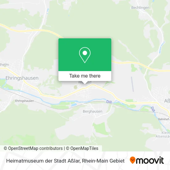 Карта Heimatmuseum der Stadt Aßlar