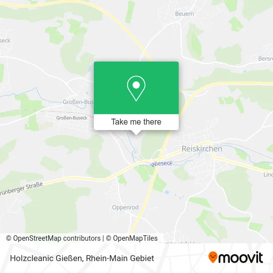 Карта Holzcleanic Gießen