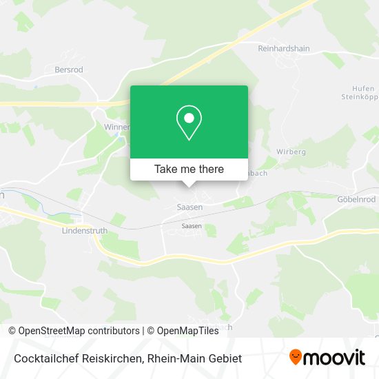 Карта Cocktailchef Reiskirchen