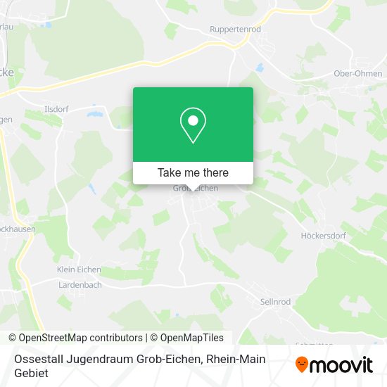 Карта Ossestall Jugendraum Grob-Eichen