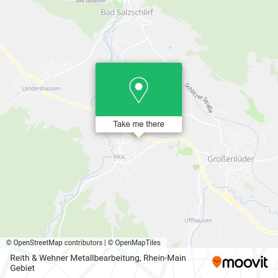 Карта Reith & Wehner Metallbearbeitung