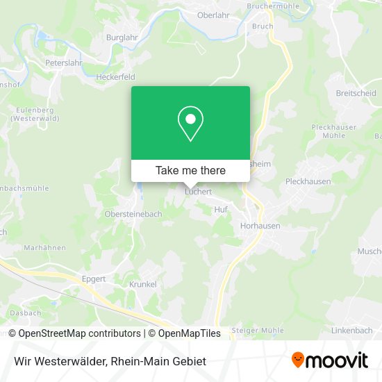 Карта Wir Westerwälder