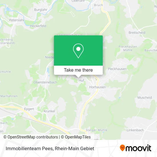 Карта Immobilienteam Pees