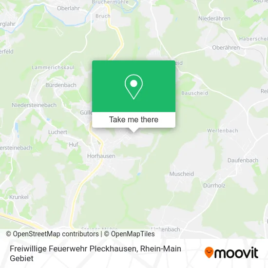 Карта Freiwillige Feuerwehr Pleckhausen