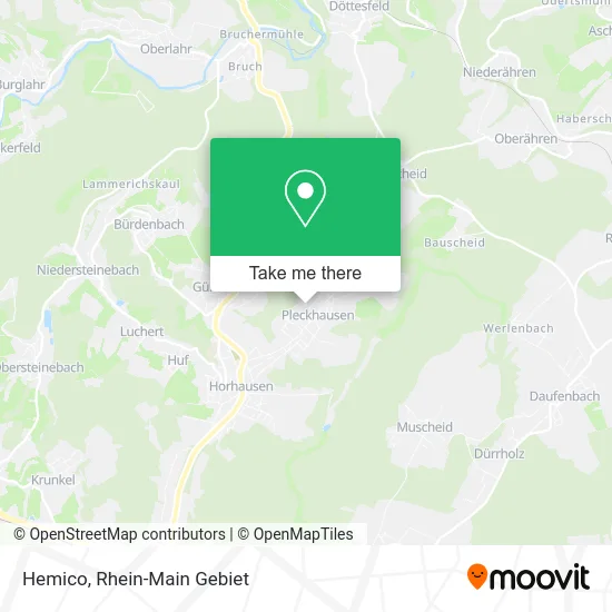 Карта Hemico