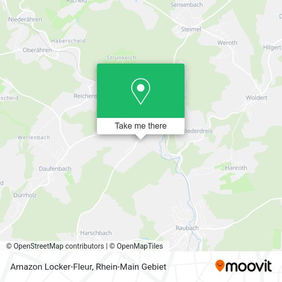 Карта Amazon Locker-Fleur