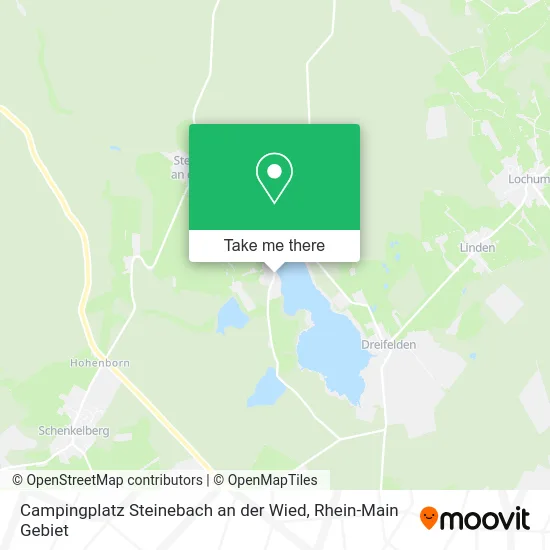 Карта Campingplatz Steinebach an der Wied