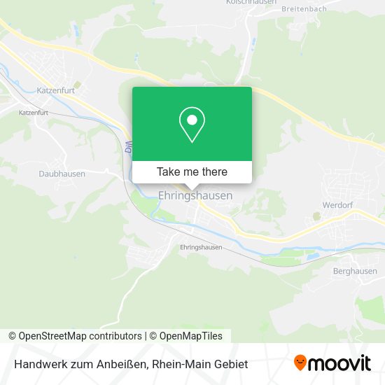 Карта Handwerk zum Anbeißen