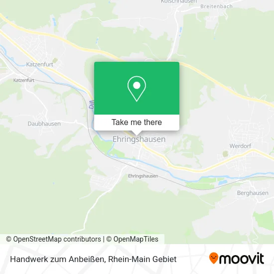 Карта Handwerk zum Anbeißen