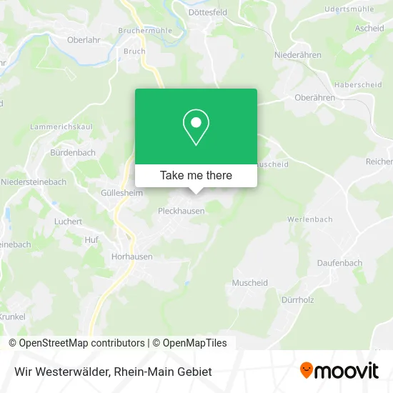 Карта Wir Westerwälder