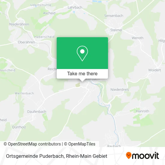 Карта Ortsgemeinde Puderbach