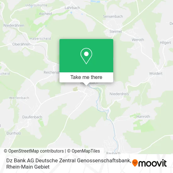 Карта Dz Bank AG Deutsche Zentral Genossenschaftsbank