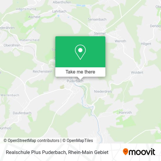 Карта Realschule Plus Puderbach