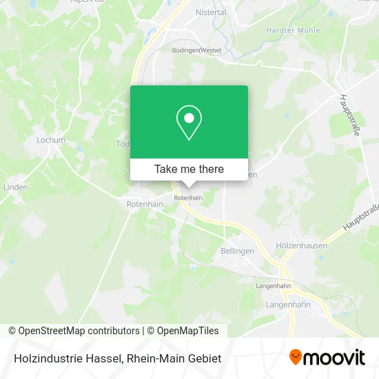 Карта Holzindustrie Hassel