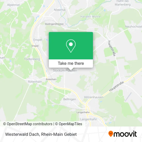 Карта Westerwald Dach