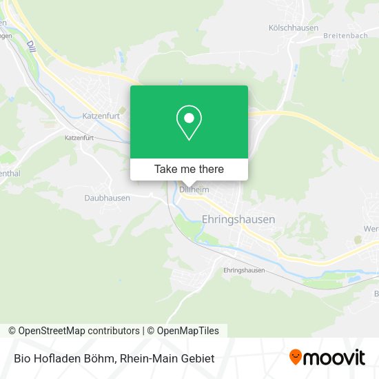 Карта Bio Hofladen Böhm