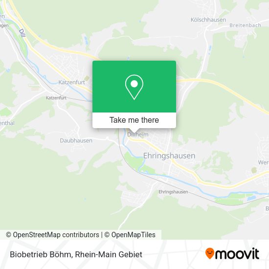 Biobetrieb Böhm map