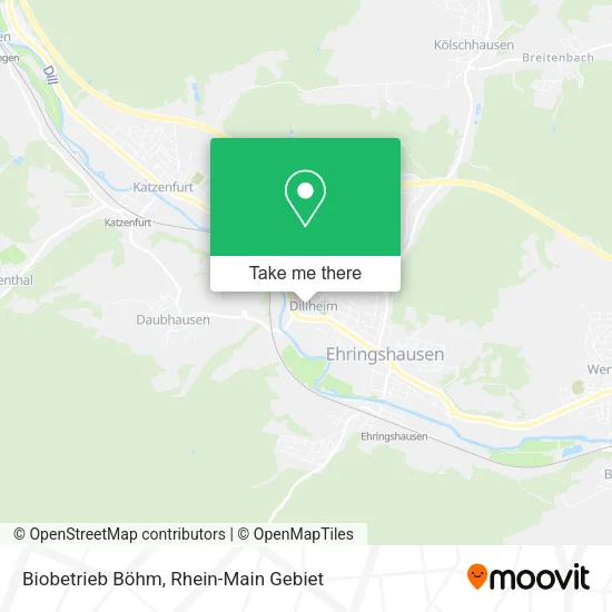 Карта Biobetrieb Böhm