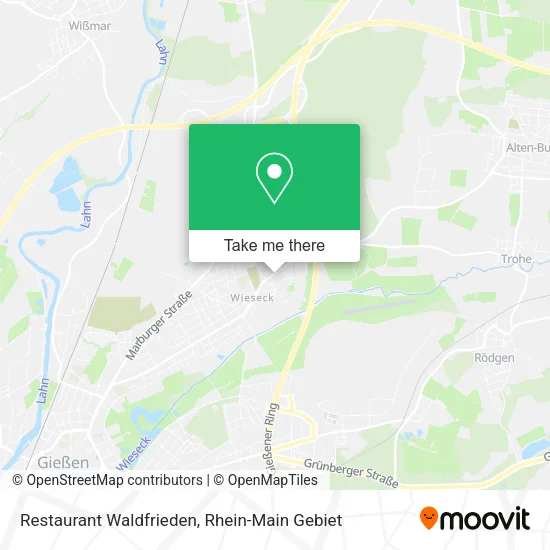 Карта Restaurant Waldfrieden