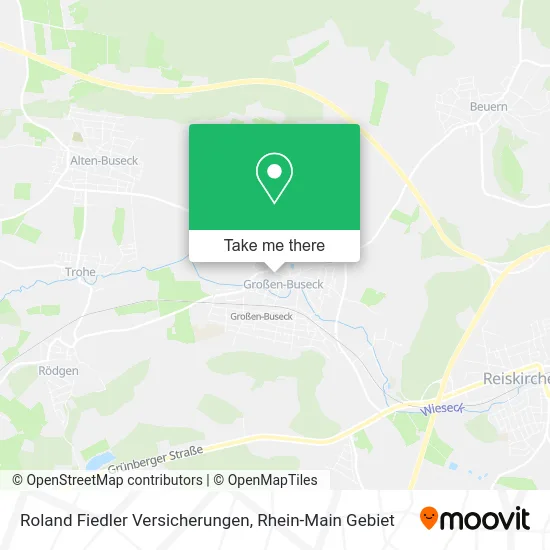 Roland Fiedler Versicherungen map